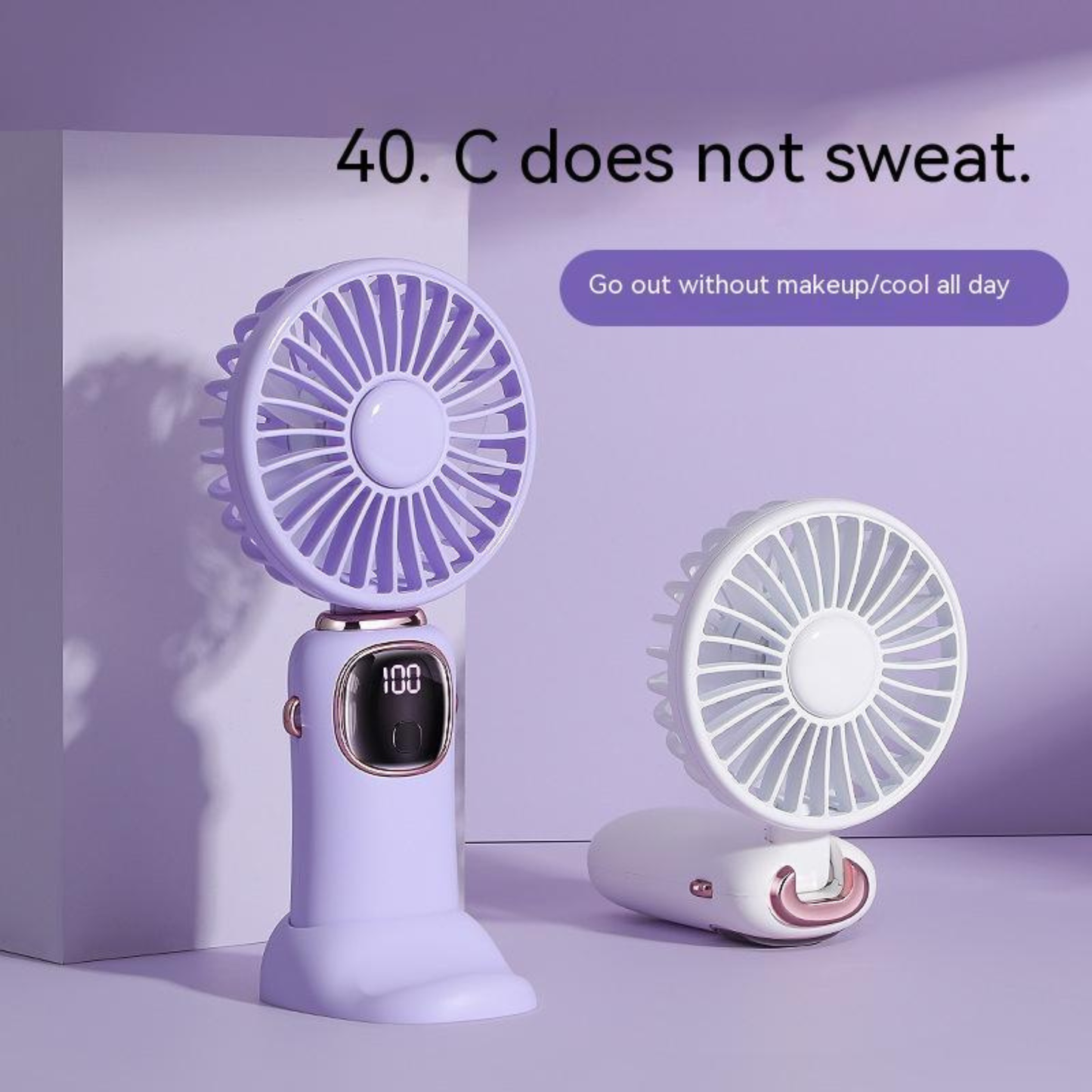 Mini Ventilateur portable silencieux et compact
