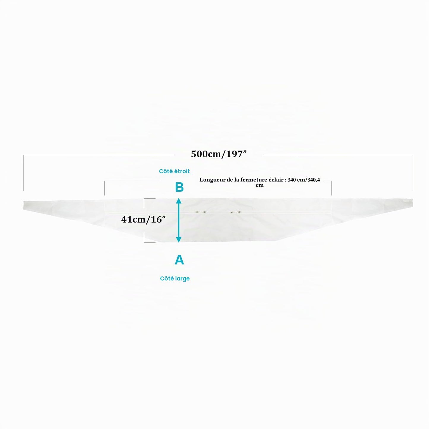 Joint de Calfeutrage 400cm pour Climatiseur Mobile & Sèche-Linge – Installation Facile