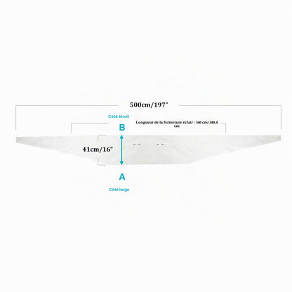 Joint de Calfeutrage 400cm pour Climatiseur Mobile & Sèche-Linge – Installation Facile