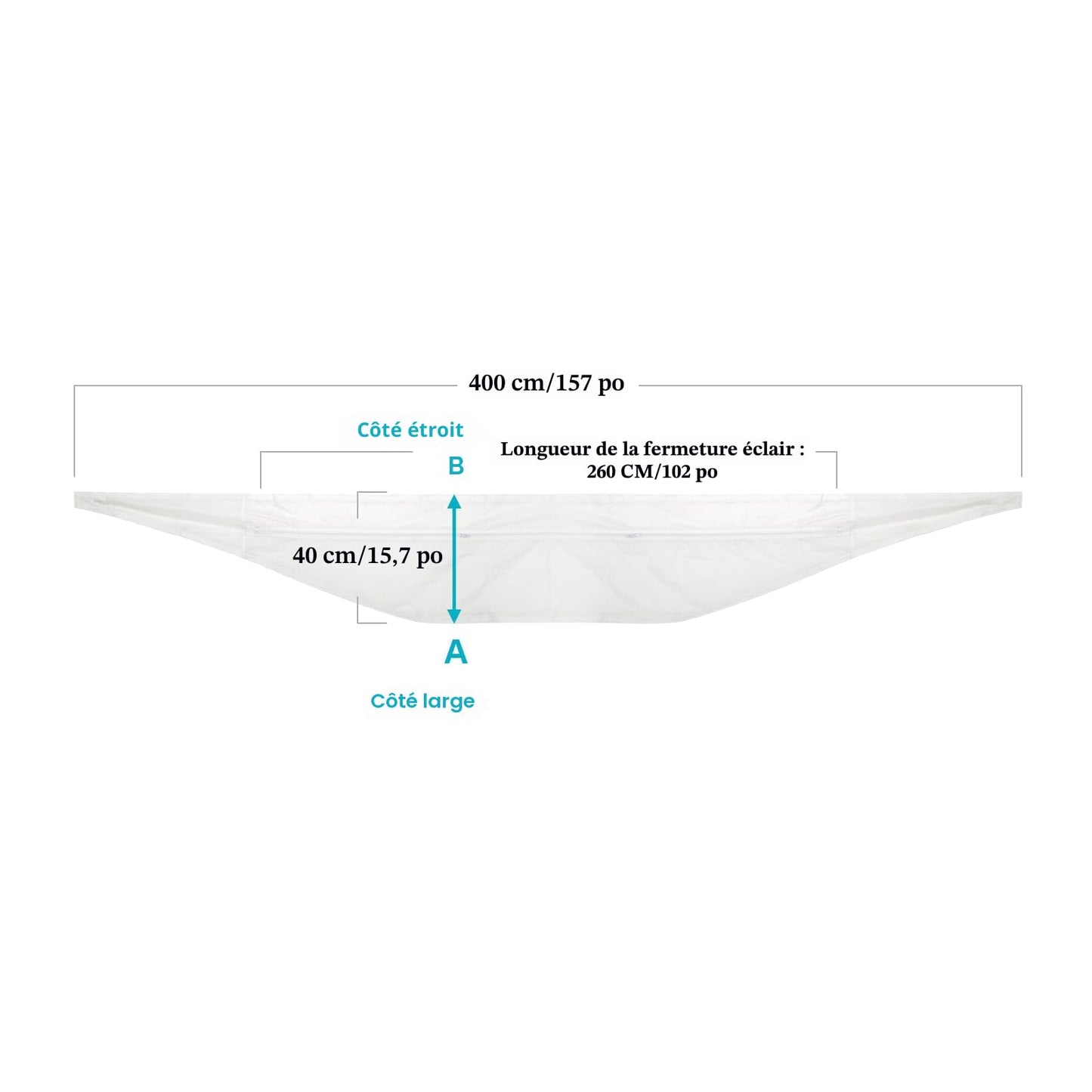 Joint de Calfeutrage 400cm pour Climatiseur Mobile & Sèche-Linge – Installation Facile