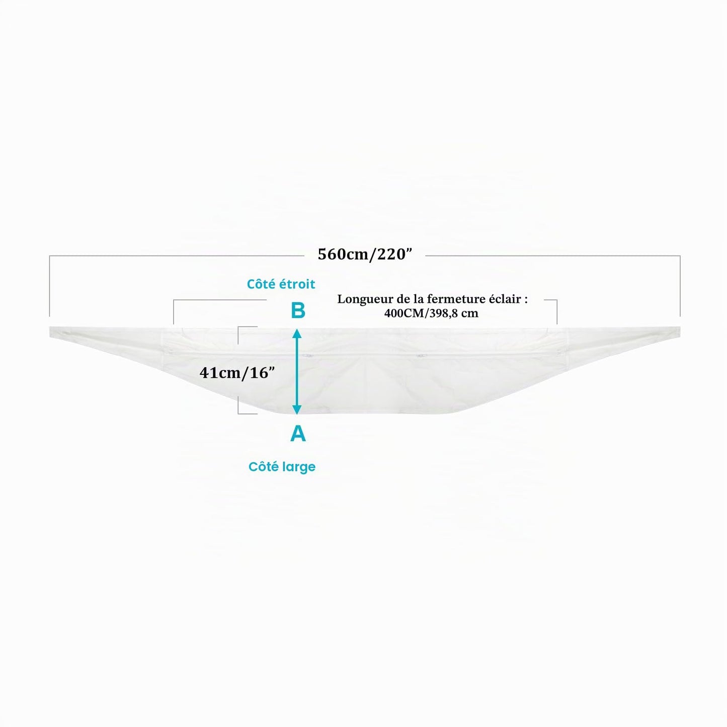 Joint de Calfeutrage 400cm pour Climatiseur Mobile & Sèche-Linge – Installation Facile
