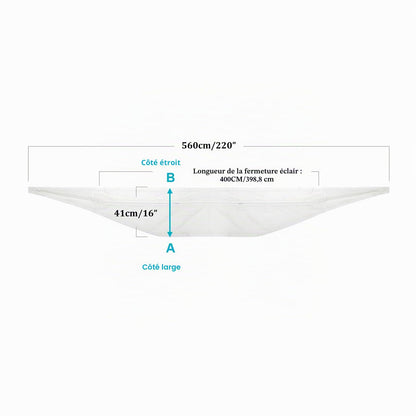 Joint de Calfeutrage 400cm pour Climatiseur Mobile & Sèche-Linge – Installation Facile