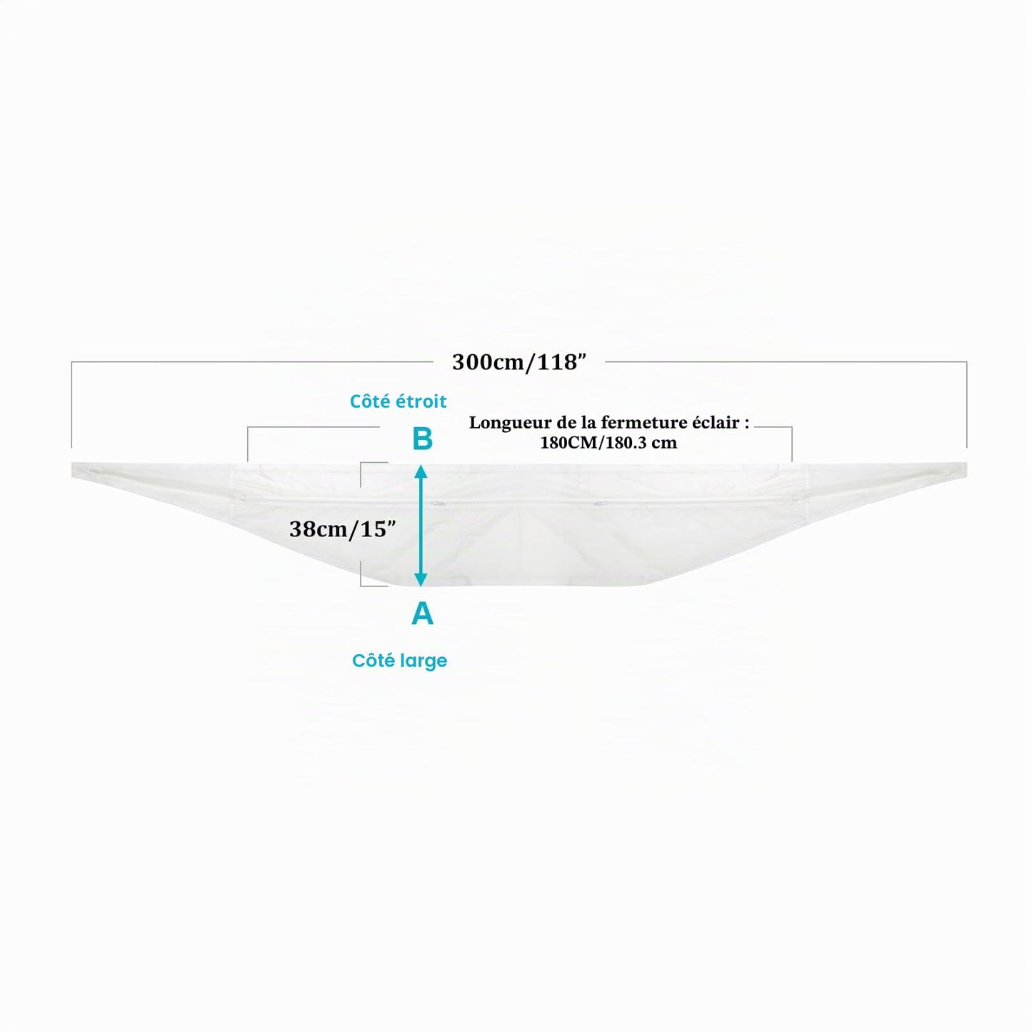 Joint de Calfeutrage 400cm pour Climatiseur Mobile & Sèche-Linge – Installation Facile