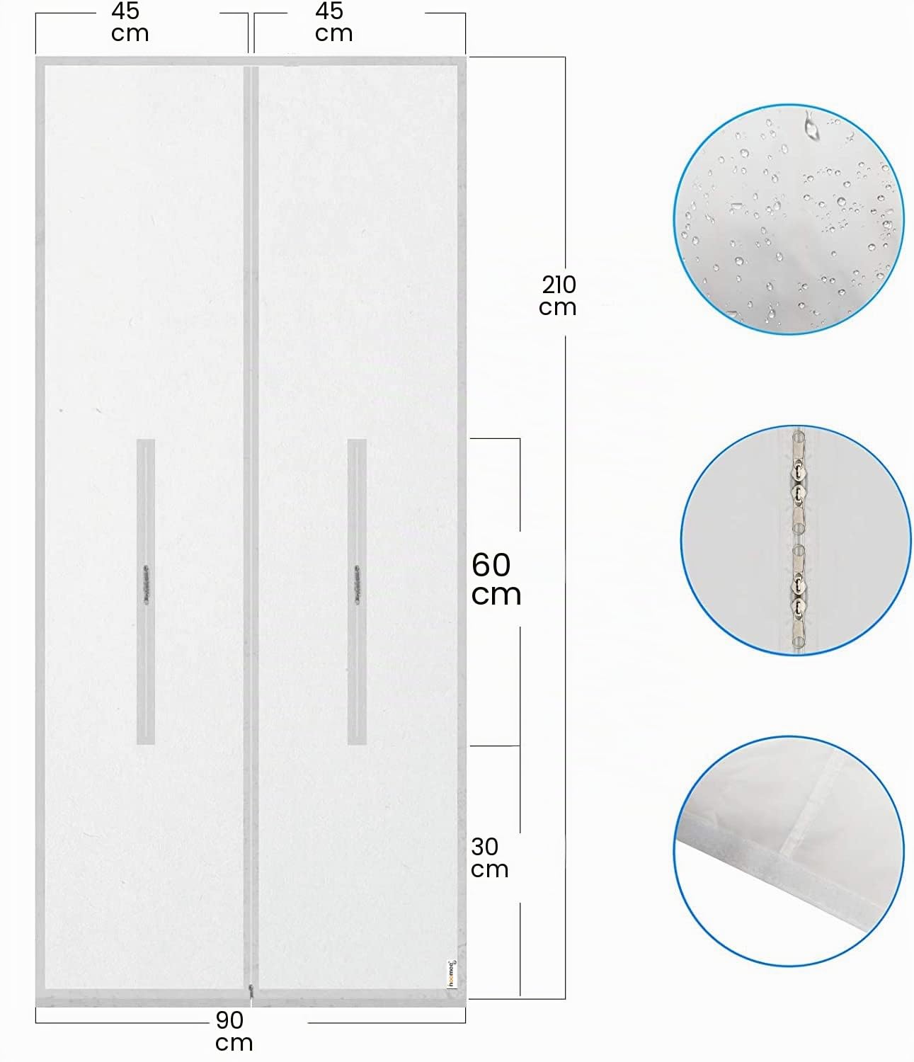 Joint de Calfeutrage 400cm pour Climatiseur Mobile & Sèche-Linge – Installation Facile
