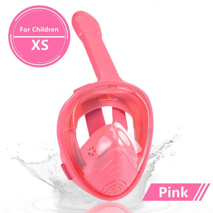 Masque de plongée  intégrale pour adultes , adolescent  , et   enfants