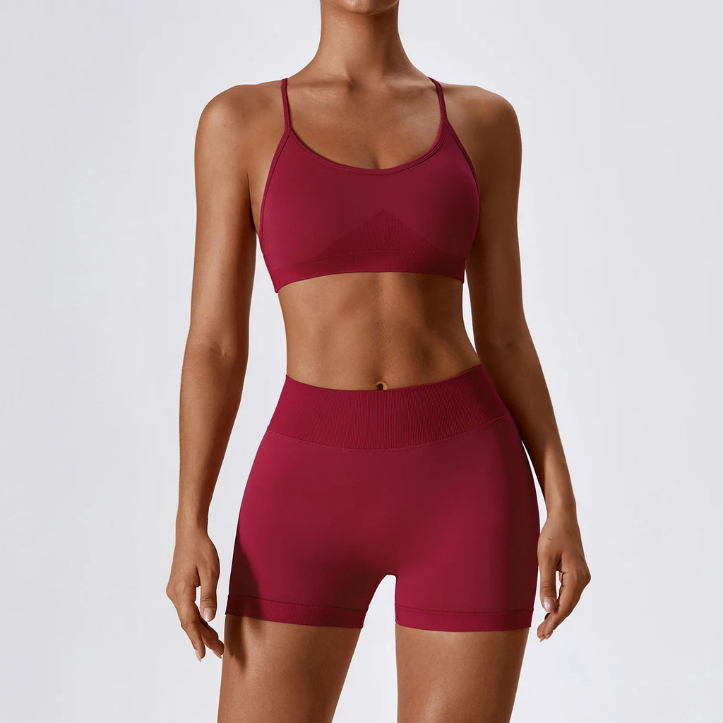 Sportswear Seamless Yoga Set 2/3PCS Gym Clothes Sportswear Yoga Suits For Women Fitness Set Tracksuits Sports Bra Gym Leggings