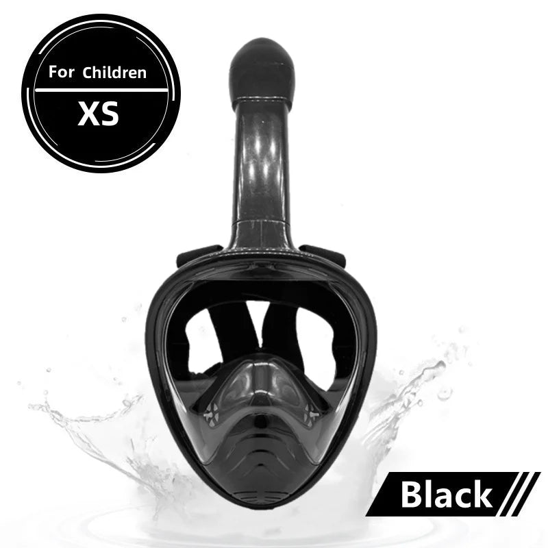 Masque de plongée  intégrale pour adultes , adolescent  , et   enfants