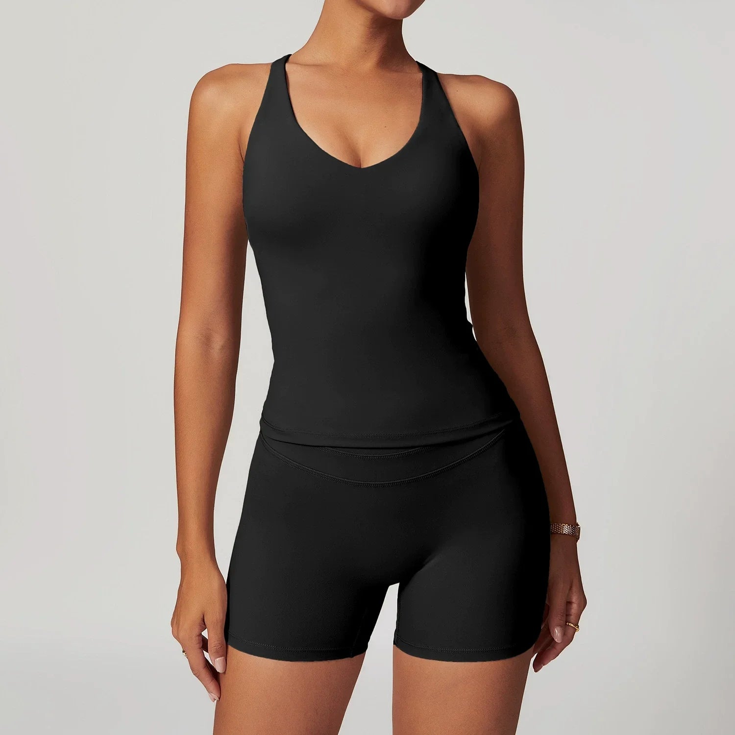 2 Pieces Sportswear Women Yoga Set Gym Clothes Sportswear Yoga Suits Fitness Set Tracksuits Sports Bra Gym High Waist Leggings