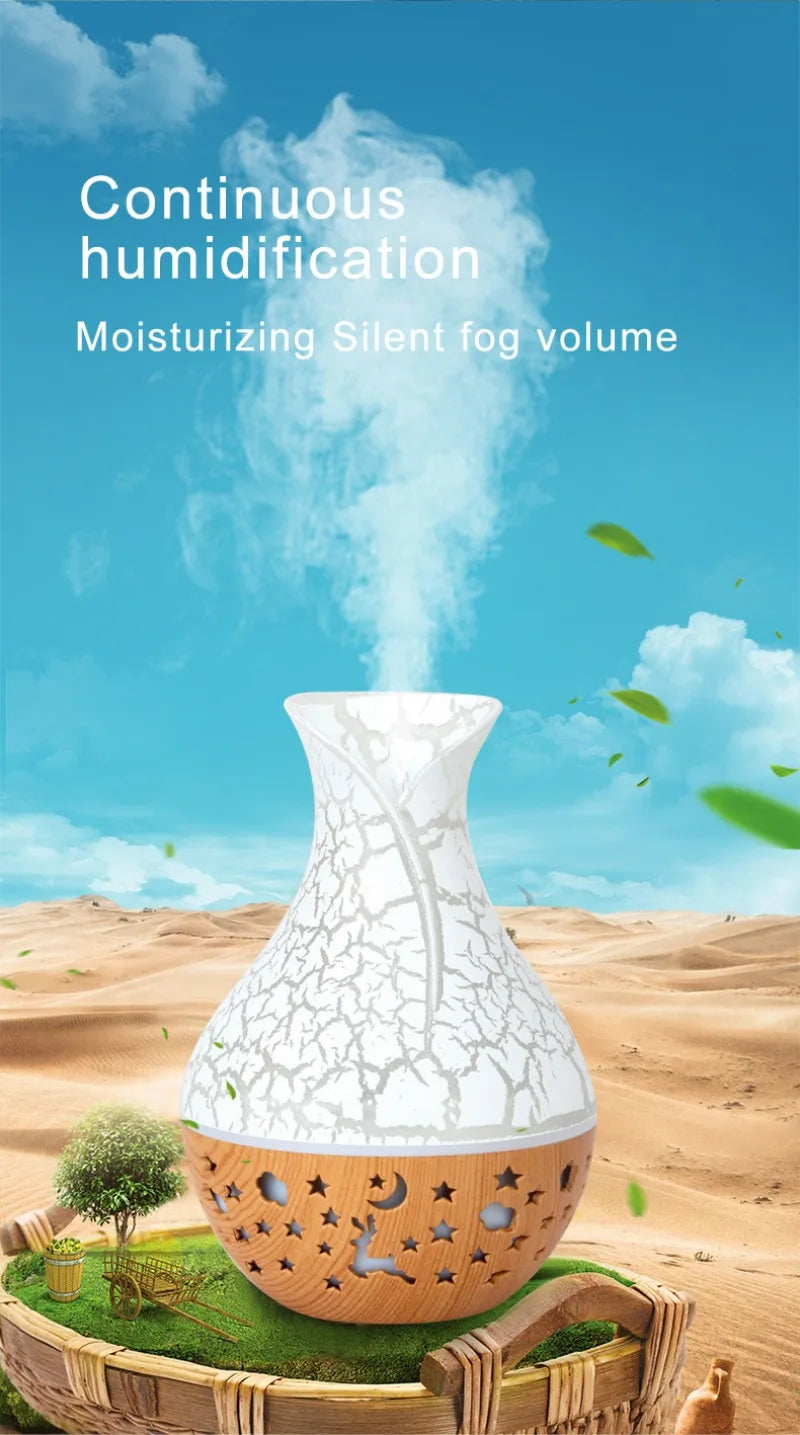 150ml USB Mini Humidifier & Essential Oil Diffuser, Color LED Mist Maker for Home Office Car