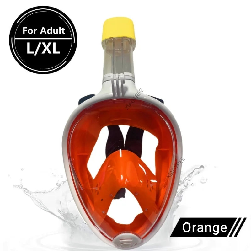Masque de plongée  intégrale pour adultes , adolescent  , et   enfants