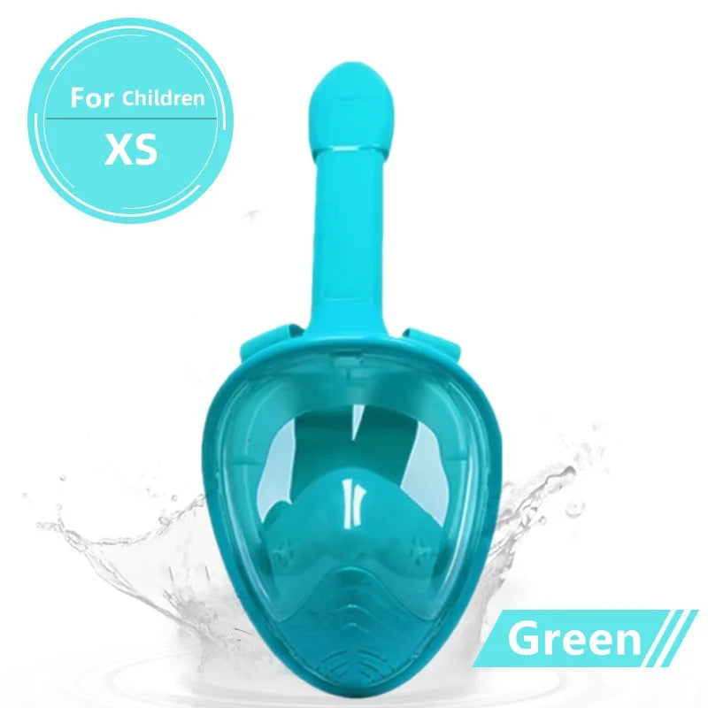 Masque de plongée  intégrale pour adultes , adolescent  , et   enfants