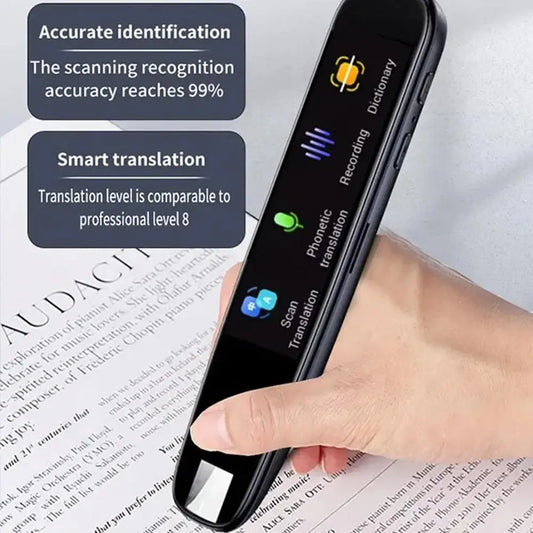 Stylo Traducteur Intelligent – Lecture par Balayage, 123 Langues, Dictionnaire Hors Ligne pour Enseignants et Étudiants