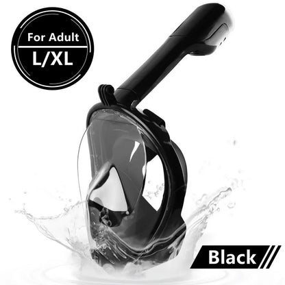 Masque de plongée  intégrale pour adultes , adolescent  , et   enfants