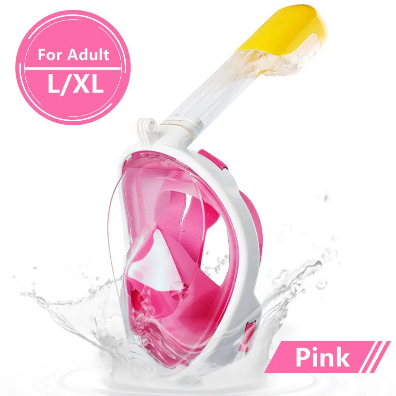 Masque de plongée  intégrale pour adultes , adolescent  , et   enfants