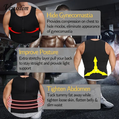 Body  de sport gainant pour homme